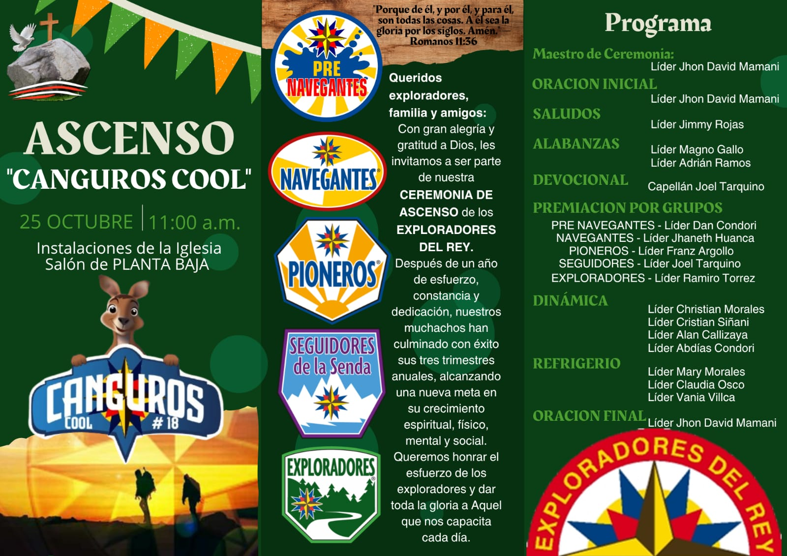 Programa de ascenso Canguros Cool